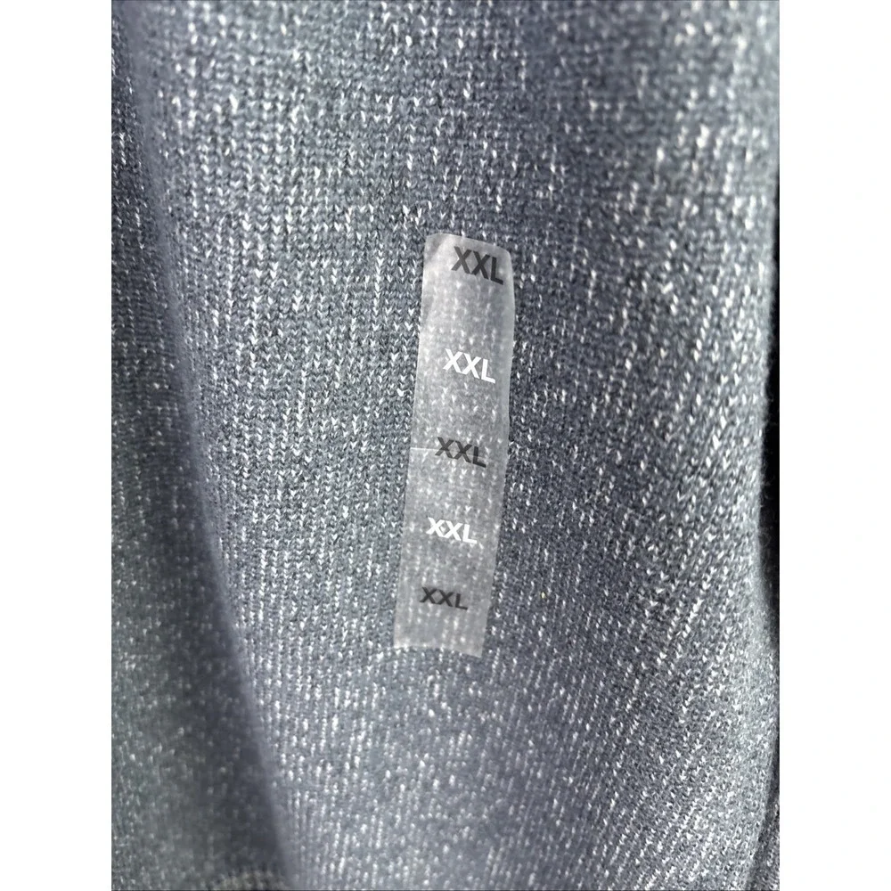 Sun And Stone Long Sleeve‎ Grandpa Sweater Size XXL Geometric Print Fleck